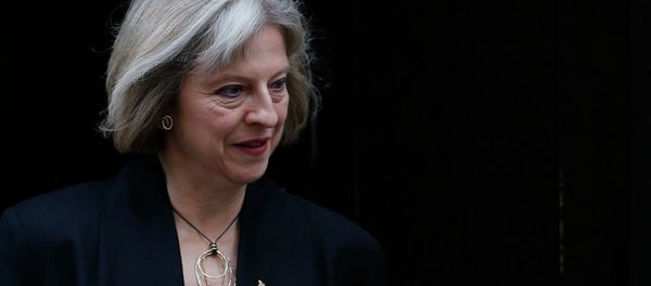Britain's Home Secretary Theresa May leaves a cabinet meeting at 10 Downing Street in central London Britain's Home Secretary Theresa May leaves a cabinet meeting at 10 Downing Street in central London - Sputnik International