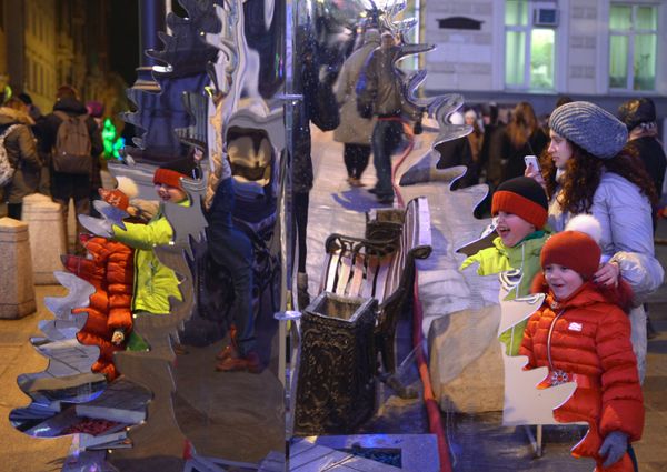 Moscow Prepares For New Year With Full-Blown Illumination - Sputnik International