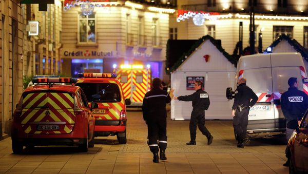 Police and rescue crews in France - Sputnik International