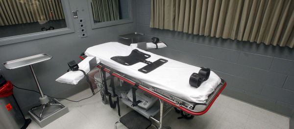 The execution room is shown Friday, Nov. 18, 2011, at the Oregon State Penitentiary, in Salem, Ore The execution room is shown Friday, Nov. 18, 2011, at the Oregon State Penitentiary, in Salem, Ore - Sputnik International