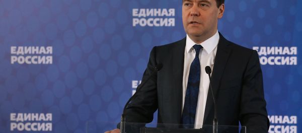 Dmitry Medvedev attends meeting of United Russia Party's Supreme and General Councils - Sputnik International