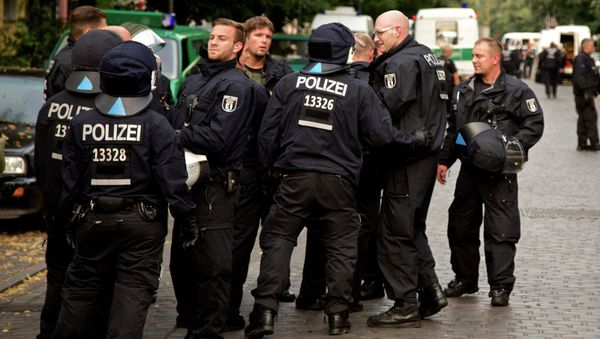 Police in Berlin. Police in Berlin. - Sputnik International