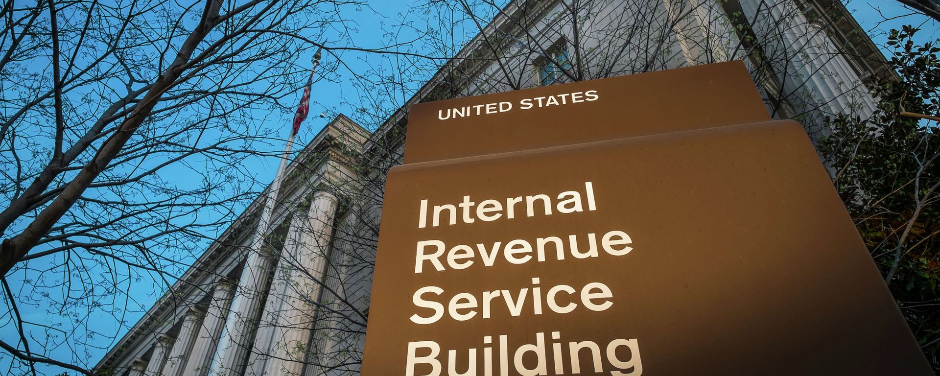 This April 13, 2014 file photo shows the headquarters of the Internal Revenue Service (IRS) in Washington. This April 13, 2014 file photo shows the headquarters of the Internal Revenue Service (IRS) in Washington. - Sputnik International, 1920, 23.05.2023