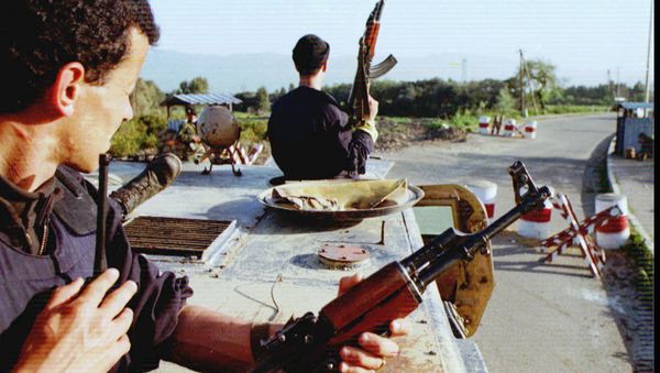 Algerian security forces - Sputnik International