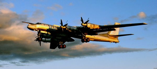 Tu-95MS strategic bomber Tu-95MS strategic bomber - Sputnik International