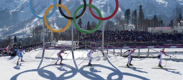 2014 Winter Olympics. Cross country skiing. Women. Skiathlon 2014 Winter Olympics. Cross country skiing. Women. Skiathlon - Sputnik International