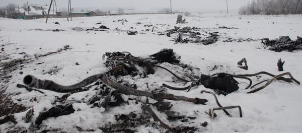 Crash site of the Malaysian Boeing 777 in the village of Grabovo near Shakhtarsk, Donetsk Region - Sputnik International