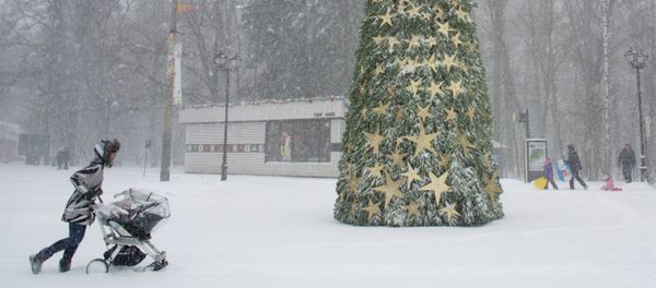 Snowfall in Moscow Snowfall in Moscow - Sputnik International