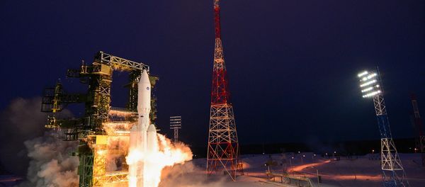 Russia’s heavy-lift Angara-A5 rocket before its first orbital launch at the Plesetsk Cosmodrome, Arkhangelsk Region Russia’s heavy-lift Angara-A5 rocket before its first orbital launch at the Plesetsk Cosmodrome, Arkhangelsk Region - Sputnik International