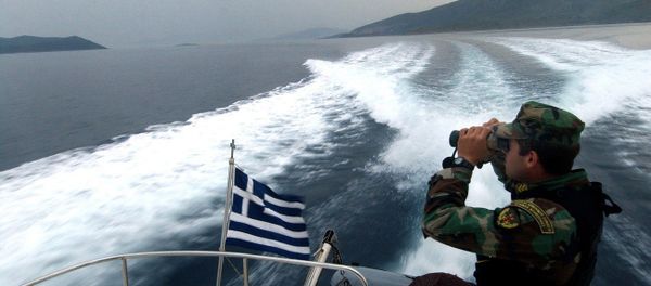 Some 150 people were evacuated after an Italian ferry Norman Atlantic caught fire off the Greek coast - Sputnik International