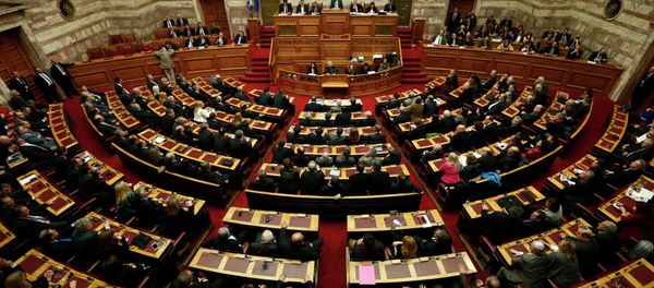 A general view of the Greek parliament - Sputnik International