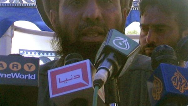 Zaki-ur-Rehman Lakhvi speaks during a rally in this April 21, 2008 file photo. Zaki-ur-Rehman Lakhvi speaks during a rally in this April 21, 2008 file photo. - Sputnik International