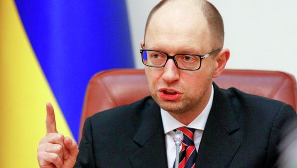 Ukrainian Prime Minister Arseniy Yatsenyuk - Sputnik International