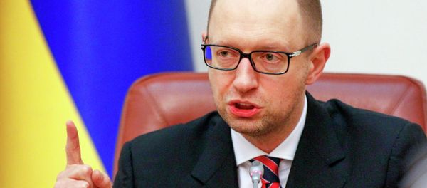 Ukrainian Prime Minister Arseniy Yatsenyuk - Sputnik International