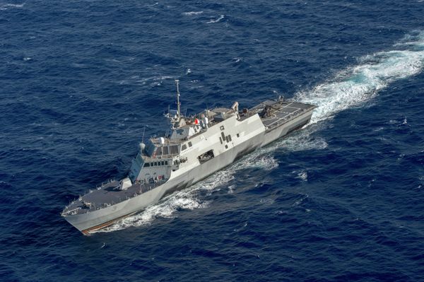 U.S. Navy littoral combat ship USS Fort Worth - Sputnik International