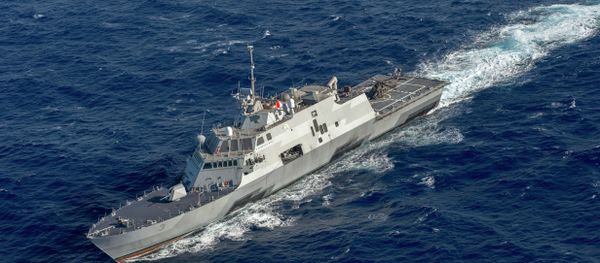 U.S. Navy littoral combat ship USS Fort Worth - Sputnik International