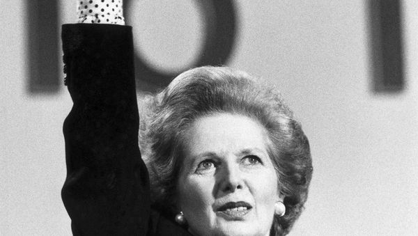 Mrs Thatcher waves as she is applauded at the Scarborough Conference’ Margaret Hilda Thatcher b 1925 studied chemistry at Oxford University and worked as a research chemist before becoming a barrister in 1954 She began her parliamentary career in 1961 In 1970 she was made Secretary of State Mrs Thatcher waves as she is applauded at the Scarborough Conference’ Margaret Hilda Thatcher b 1925 studied chemistry at Oxford University and worked as a research chemist before becoming a barrister in 1954 She began her parliamentary career in 1961 In 1970 she was made Secretary of State - Sputnik International