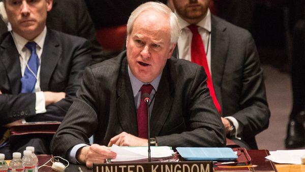 United Kingdom Ambassador to the United Nations (UN), Mark Lyall Grant United Kingdom Ambassador to the United Nations (UN), Mark Lyall Grant - Sputnik International