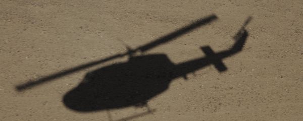 Afghanistan-The shadow of an Italian Air Force AB-212 helicopter Afghanistan-The shadow of an Italian Air Force AB-212 helicopter - Sputnik International