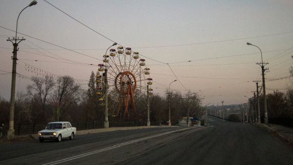 A street in Lugansk A street in Lugansk - Sputnik International