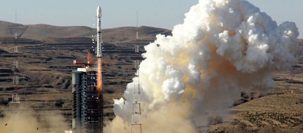 The Fengyun-II 08 satellite, launched from the Xichang Satellite Launch Center in Sichuan province The Fengyun-II 08 satellite, launched from the Xichang Satellite Launch Center in Sichuan province - Sputnik International