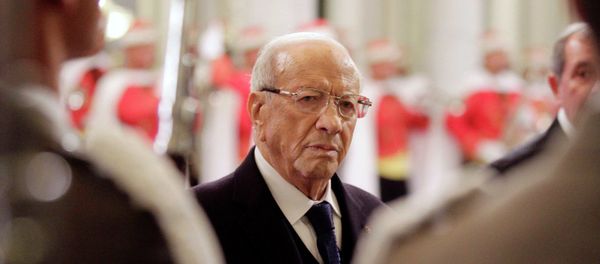 Tunisia's new President Beji Caid Essebsi attends the ceremony of transfer of power at the Carthage Palace in Tunis December 31, 2014 Tunisia's new President Beji Caid Essebsi attends the ceremony of transfer of power at the Carthage Palace in Tunis December 31, 2014 - Sputnik International