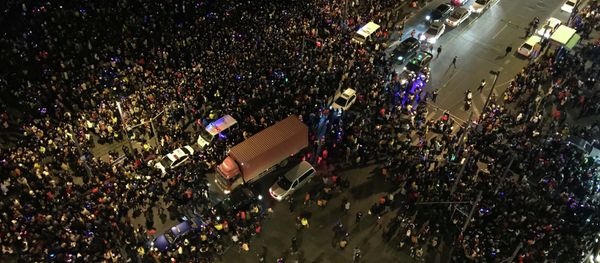 The stampede by New Year's revellers in Shanghai's historic riverfront area killed 35 people The stampede by New Year's revellers in Shanghai's historic riverfront area killed 35 people - Sputnik International