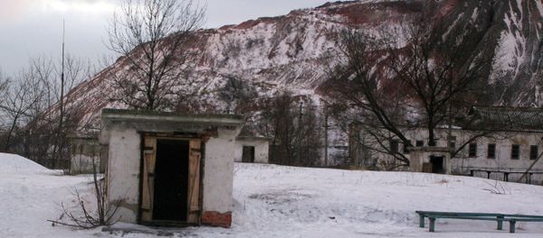 A bomb shelter at the Chelyuskintsev coal mine A bomb shelter at the Chelyuskintsev coal mine - Sputnik International