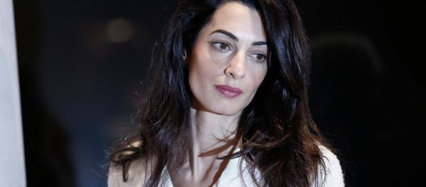 Lawyer Amal Clooney arrives for a press conference at Acropolis Museum in Athens, Wednesday, Oct. 15, 2014. Lawyer Amal Clooney arrives for a press conference at Acropolis Museum in Athens, Wednesday, Oct. 15, 2014. - Sputnik International