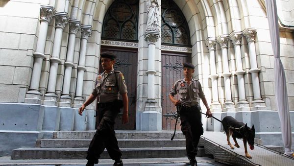 Indonesian police - Sputnik International