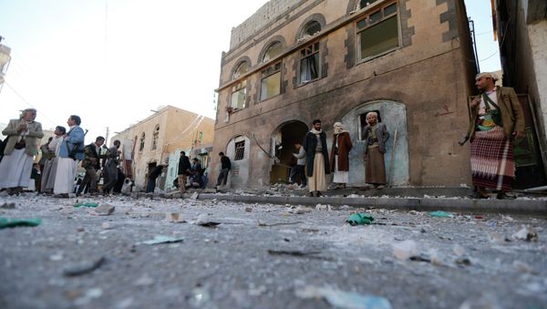 Followers of the Shi'ite Muslim Houthi movement Followers of the Shi'ite Muslim Houthi movement - Sputnik International