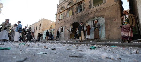Followers of the Shi'ite Muslim Houthi movement - Sputnik International