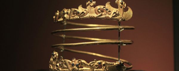 A Scythian gold helmet - Sputnik International
