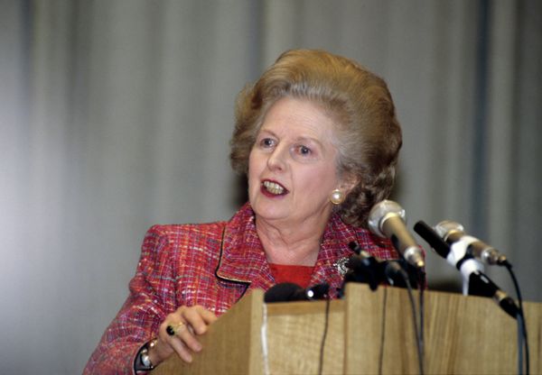 Margaret Thatcher speaking at Moscow State Institute of Foreign Relations (MGIMO) Margaret Thatcher speaking at Moscow State Institute of Foreign Relations (MGIMO) - Sputnik International