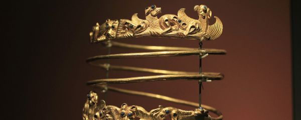 A Scythian gold helmet A Scythian gold helmet - Sputnik International