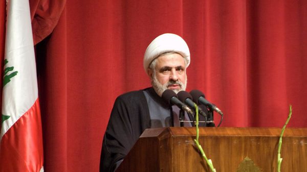 Deputy Secretary-General of Hezbollah, Naim Qassem, Beirut - Sputnik International