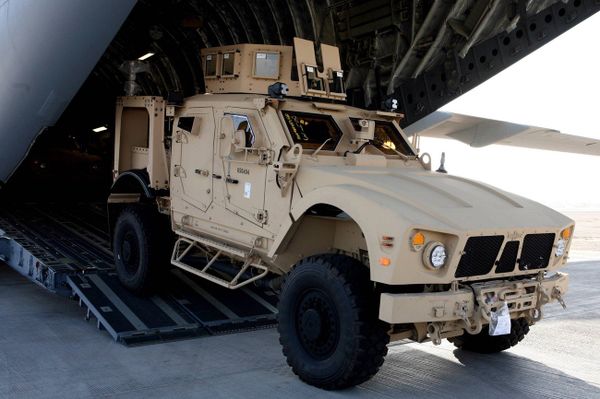 Oshkosh M-ATV Mine Resistant Ambush Protected (MRAP) all-terrain vehicle Oshkosh M-ATV Mine Resistant Ambush Protected (MRAP) all-terrain vehicle - Sputnik International