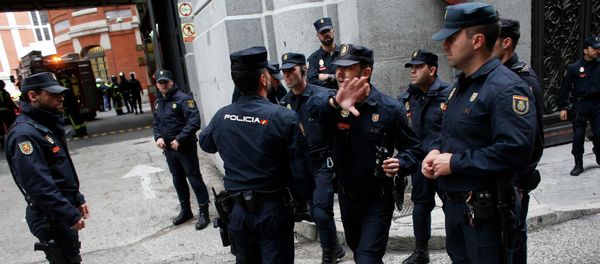 Spain's National Police has distributed an order imposing additional security measures Spain's National Police has distributed an order imposing additional security measures - Sputnik International