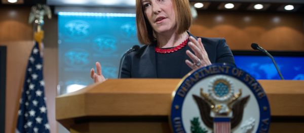 US State Department spokeswoman Jen Psaki US State Department spokeswoman Jen Psaki - Sputnik International