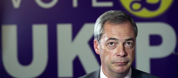 Nigel Farage, the head of UK Independence Party Nigel Farage, the head of UK Independence Party - Sputnik International