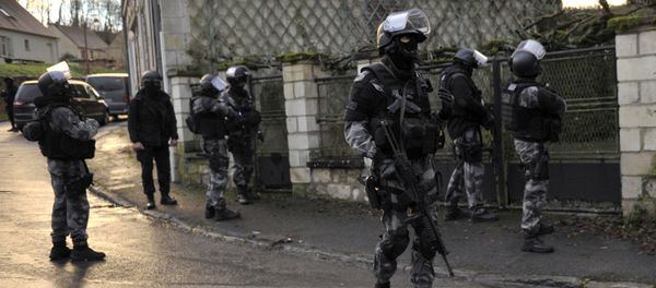 Members of the French police special force GIPN Members of the French police special force GIPN - Sputnik International