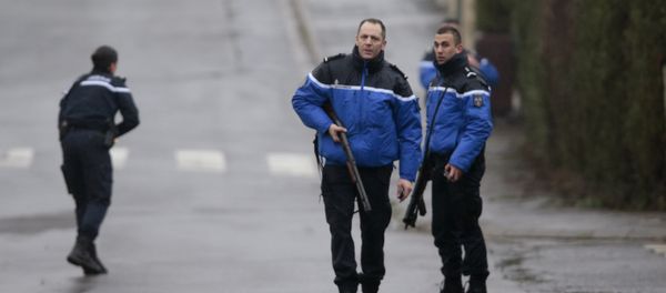 The anti-terrorist unit of French police special forces has begun hostage negotiations with the suspected attackers of the Charlie Hebdo magazine office in Paris The anti-terrorist unit of French police special forces has begun hostage negotiations with the suspected attackers of the Charlie Hebdo magazine office in Paris - Sputnik International