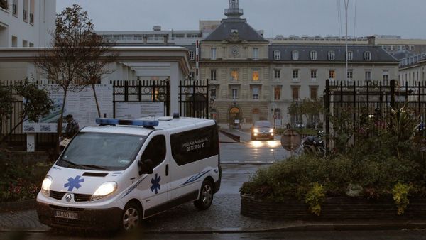An ambulance exits the main entrance of Begin Army Training Hospital in Saint-Mande, eastern Paris An ambulance exits the main entrance of Begin Army Training Hospital in Saint-Mande, eastern Paris - Sputnik International