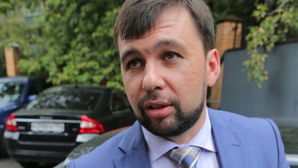The Donetsk People's Republic envoy to the Contact Group Denis Pushilin The Donetsk People's Republic envoy to the Contact Group Denis Pushilin - Sputnik International