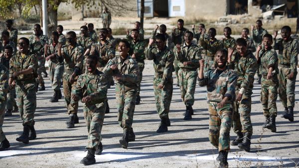 Syrian youths take part in their last training Syrian youths take part in their last training - Sputnik International