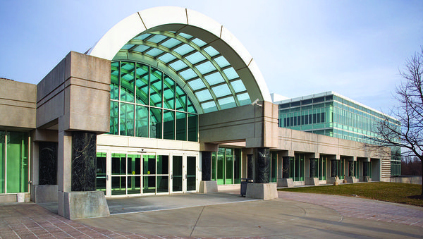 View of an entrance to the building of headquarters of CIA - Sputnik International