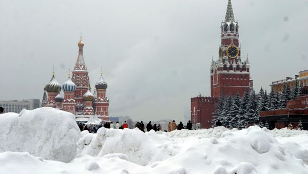Moscow. Winter in Red Square Moscow. Winter in Red Square - Sputnik International