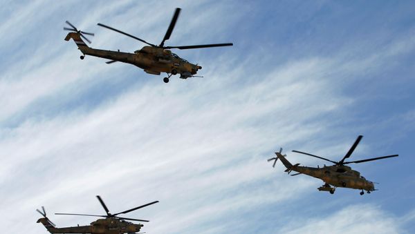 Iraqi Air Force helicopters Iraqi Air Force helicopters - Sputnik International