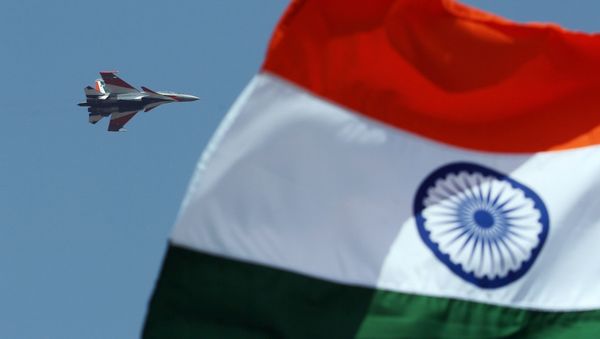 An Indian Air Force Sukhoi Su-30 - Sputnik International