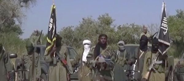 Image taken from video by Nigeria's Boko Haram terrorist network - Sputnik International